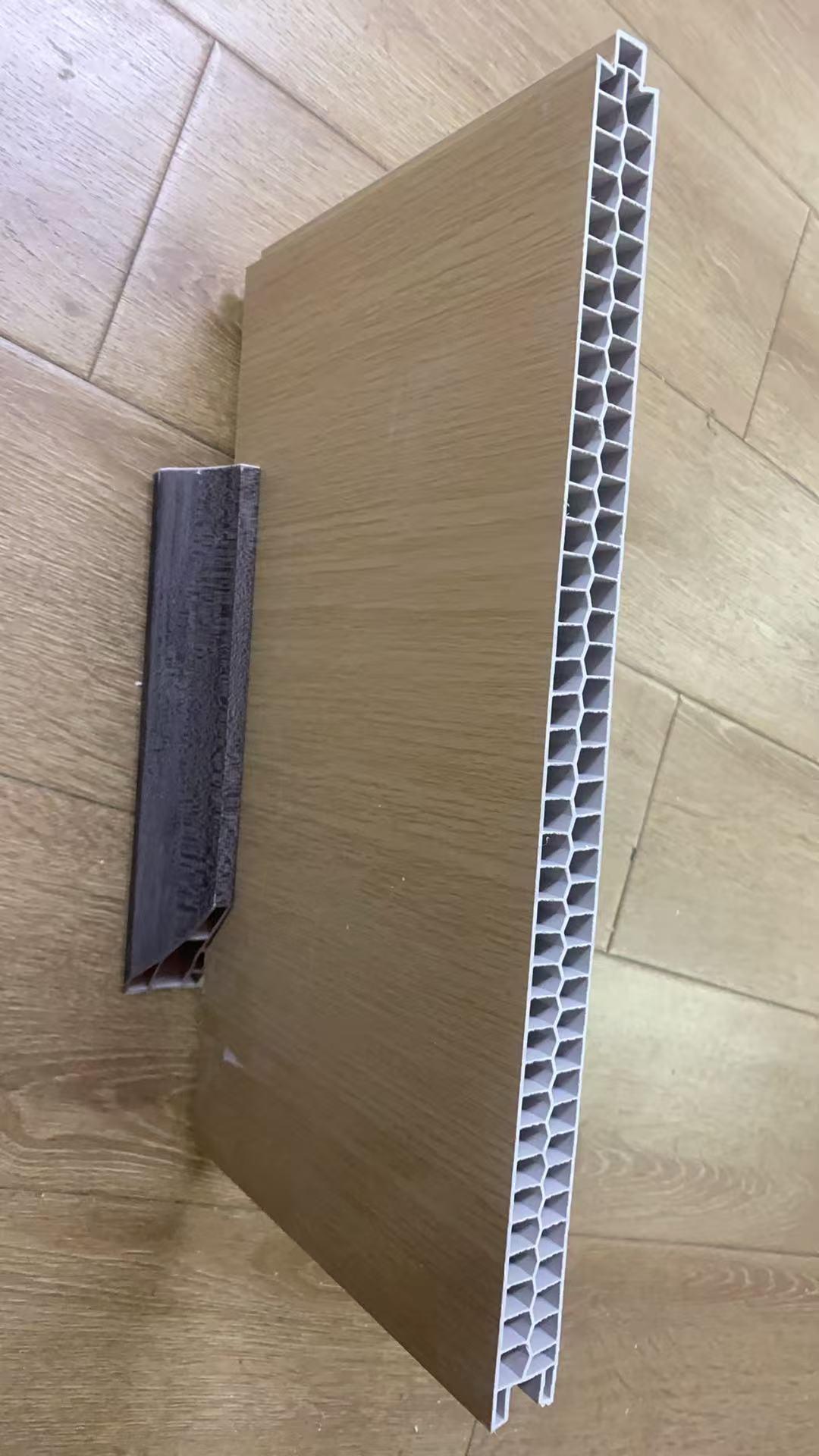 Panel de pared divisoria con tablero divisorio SPC Panel de pared divisoria con veta de madera de doble cara Panel de pared divisoria con veta de tela